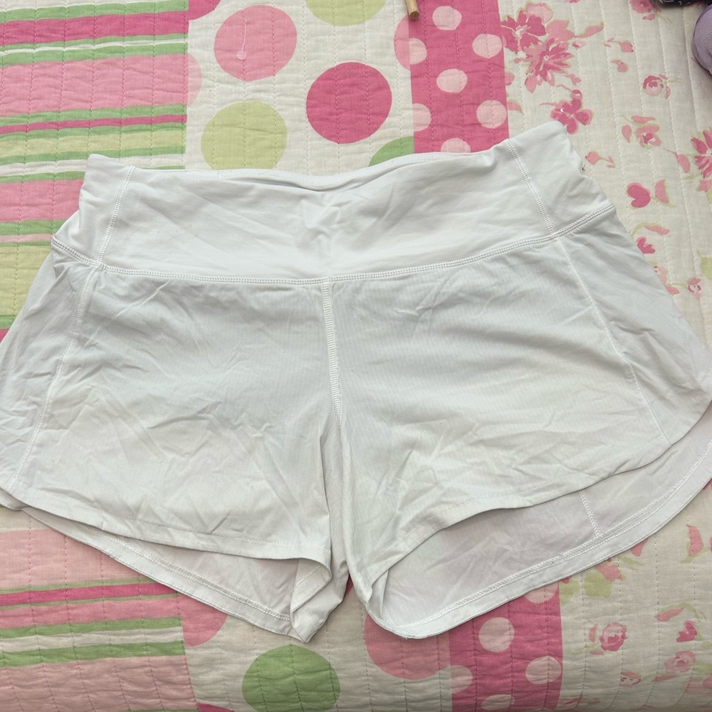 LULULEMON speed up shorts sz 6